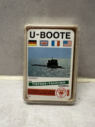 Ass quartett boote - quartett, u-boote