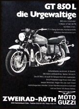 Moto Guzzi  850 GT,  originale Werbung aus 1972........19MG