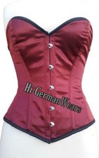 Satin vollbrustkorsett - satin,