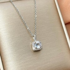 Damen halskette zirkonia - damen,