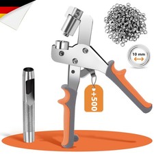Ösenpresse Set Ösen Nietmaschine Ösenwerkzeug Lochwerkzeug Ösenzange 10mm