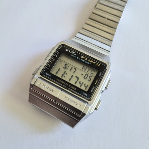 Casio data bank - casio, 50