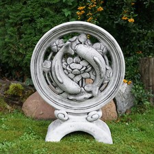 Skulptur Koi Fisch Japan