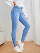 Damen Jeans High Waist Skinny