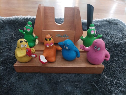 Alte gummifiguren barbapapa - gummifiguren,,
