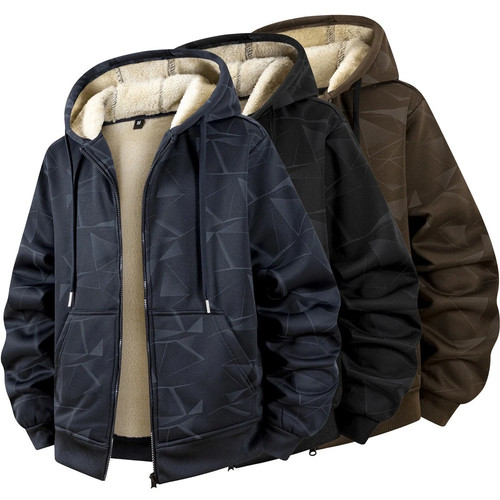 Herren winterjacke warm mit - winterjacke,