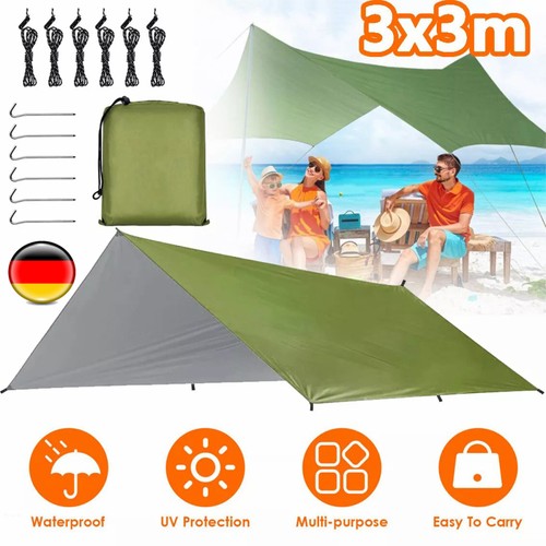 Tarp 3x3m wasserdicht - tarp,