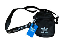 adidas Originals FESTIVAL Unisex Umhängetasche Schwarz – Crossbody Bag *NEU*