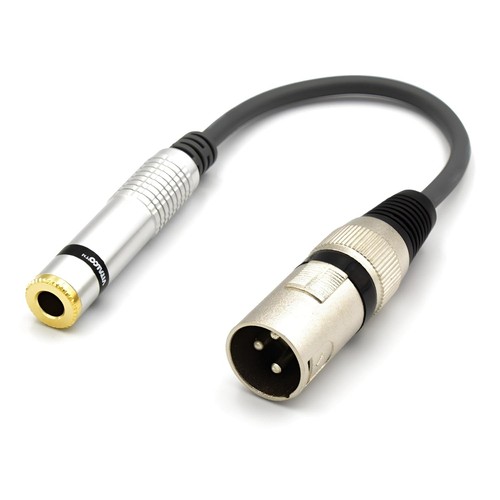 Xlr stecker auf 3mm stereo - auf,