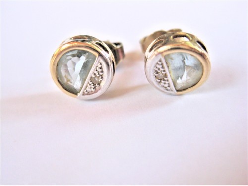 Ohrringe gold 585 mit - ohrringe,
