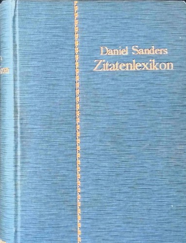 Zitatenlexikon eine sammlg - zitatenlexikon, :