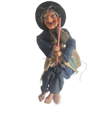 Deko hexe auf - , 40cm