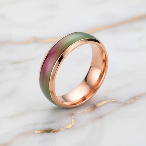 Emotionsring roségold damen - roségold,