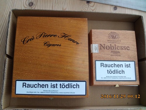 Leere zigarren kiste box - leere,