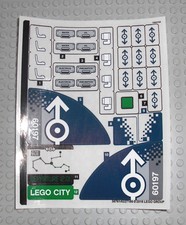 LEGO 60197 Personenzug - STICKER AUFKLEBER Passenger Train Zug Eisenbahn 60051