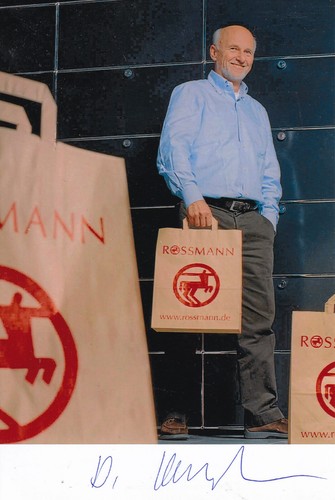 Autogramm dirk rossmann - autogramm,