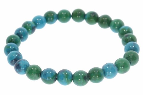 Chrysokoll kugel 8mm - 8mm, schmuck