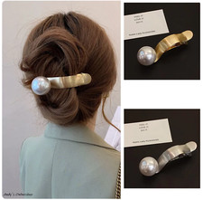 Große Perlen Schwarz