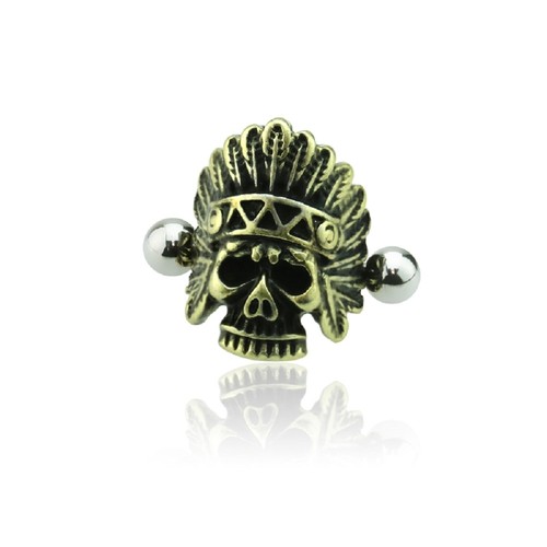 Edelstahl cuff piercing tragus - cuff,