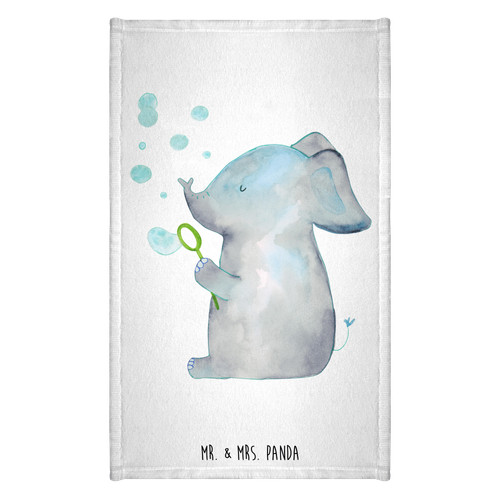 Handtuch elefant seifenblasen - elefant,