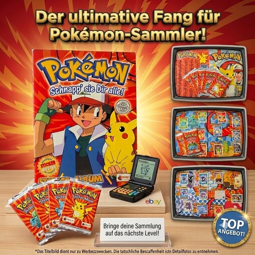 Original 1999 pokémon sticker - original,