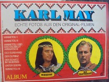Karl May Americana Sammelbilderalbum Winnetou Filme - Lex Barker, Pierre Brice!