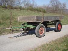 Traktor Anhänger 2 Achser landwirtschaftlicher Anhänger Ackerwagen Rolle