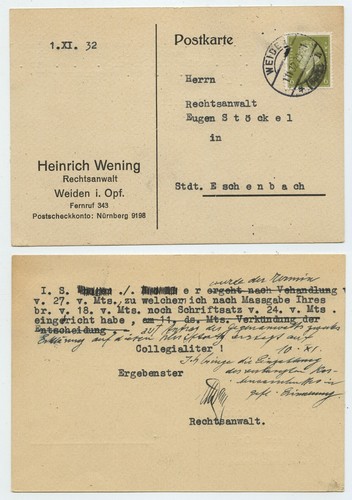 121872 postkarte heinrich - 121872,