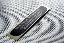 Aufkleber Automatik -  Schaltkulisse Mercedes W124 W126 W140 R129 W201 W202