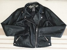 Damen Lederjacke Schwarz