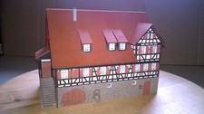 Faller 191771 gebaut 1:87 HO - Haus,Gebäude - Fachwerkbauerngasthaus "LINDE" #46