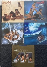 5x Boney M. LP Konvolut -