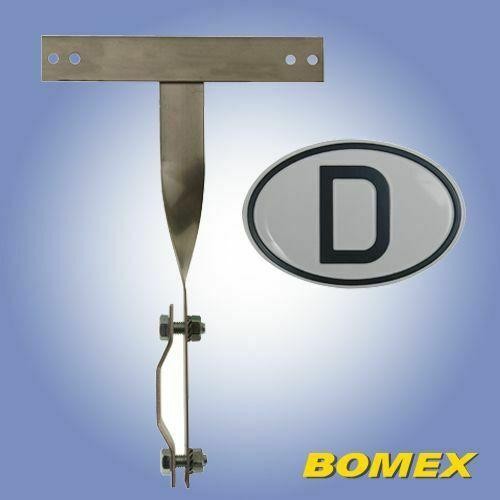 Schild halter stoßstange - +, halter,