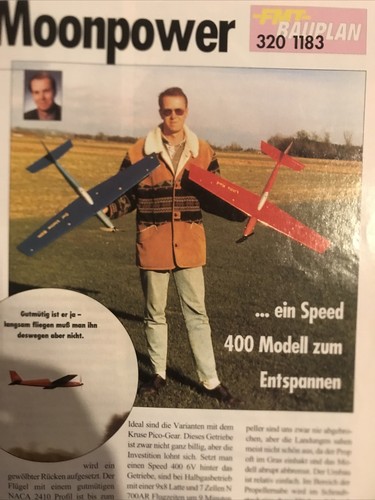 Bauplan für elektroflugzeug - bauplan,