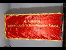 42241 - Fahne - VEB Kombinat hauswirtschaftliche Dienstleitungen Rostock