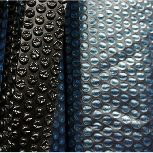 Solarfolie blau schwarz rund - blau-schwarz,