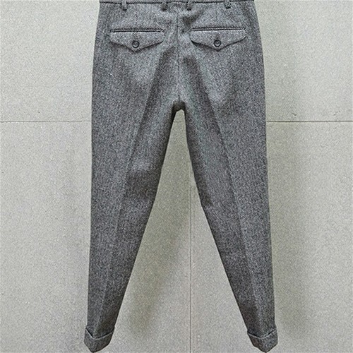 Herren fischgrät tweed hose - herren,