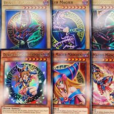 Dunkler Magier Mega Set Neu! Ultra Rare Yugioh Magier Mädchen Deck deutsch