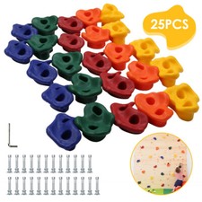 Klettergriffe inkl. Schrauben Klettersteine Outdoor für Spielturm Boulderwand