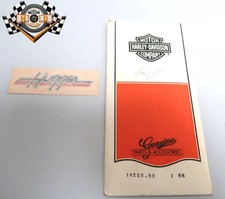 Harley Front Fender Aufkleber Decal NOS 14225-89 EVO Sportster XL XLH 883 Hugger