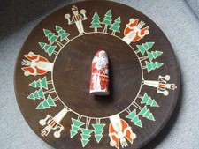 Schöner Holzteller Erzgebirge