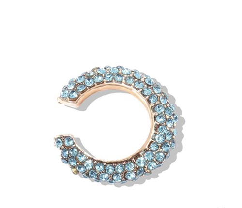 Ohrringe mit blue steine - blue,