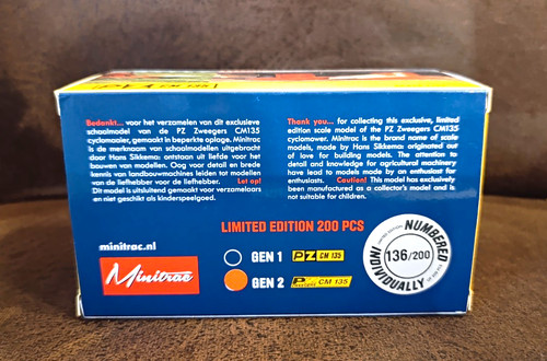 Minitrac zweegers 135 - cm,