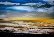 Abstrakte Malerei Landschaft
