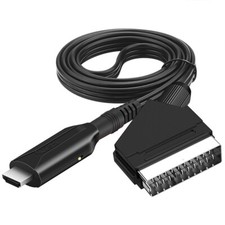 SCART auf zu HDMI Kabel Adapter 1080P / 720P Kompakter Audio Video Konverter DE