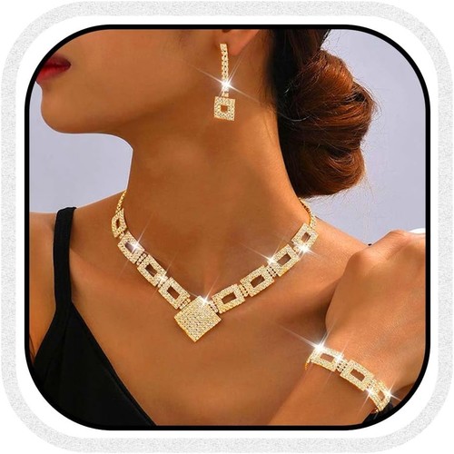 Kristall-Braut-Hochzeitsschmuc