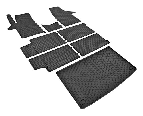 Fußmatten set für t6 - fußmatten-set, vw