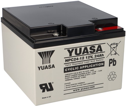 Yuasa blei akku npc24 12i - yuasa, blei-akku