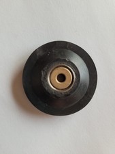 Reibrad für DDR RFT Plattenspieler,  ca. 36,3 mm Durchm., gebraucht, Gummi s.gut