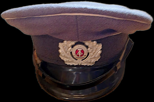 Ddr uniform schirmmütze - schirmmütze, mit